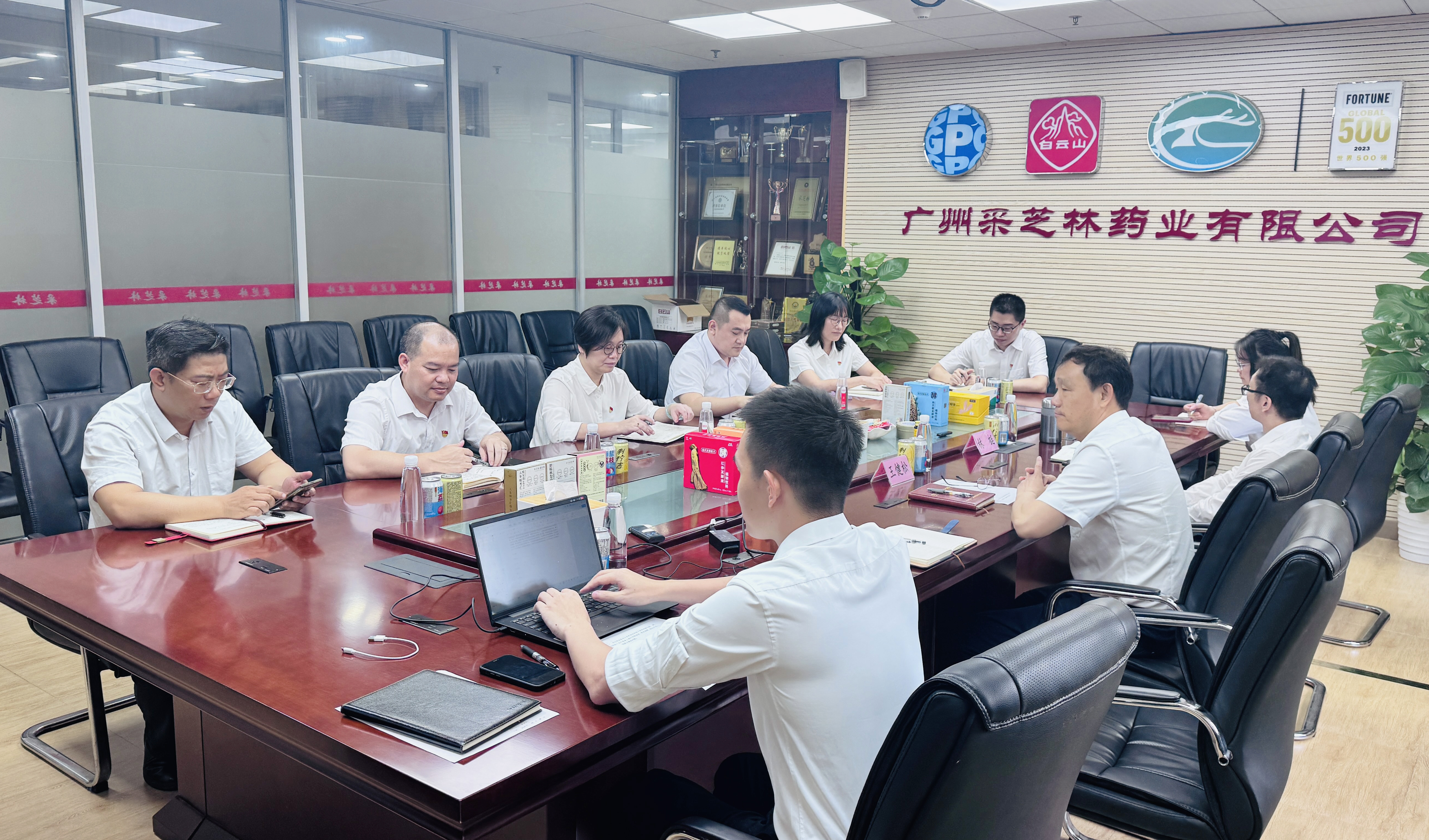 严把干部履职“起步关”丨采芝林药业开展中层干部任前、任中廉洁谈话