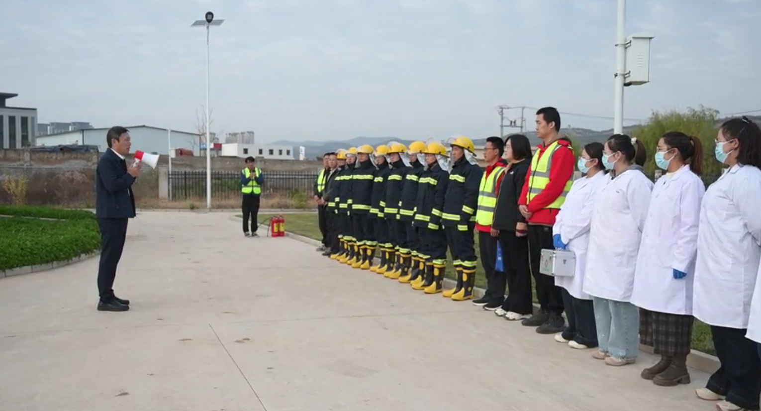 以练为战守防线丨采芝林甘肃公司2025年应急演练圆满完成